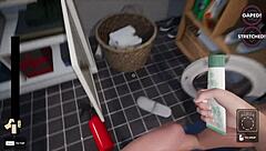 Stepmom Stuck In Washing Machine