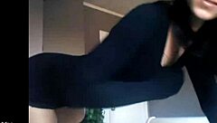 Unreal Perfect Tranny in Webcam Crossdressing Session