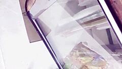 upskirt spying in the store