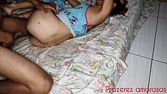 fui pra cama da cunhada e mostrei pro irmão como foder a puta submissa dele, que delícia!