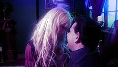 Amy Anderssen shakes big boobs sliding on a cock of hung