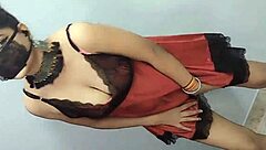 An unmarried couple enjoying hot deshi doggy style sex