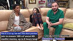 Doctor Tampa's kinky clinic with a disturbing gyno exam, featuring Aria Nicole
