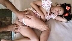 uncle engaging in activity with his stepdaughter