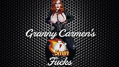 Granny Cums Using Dildo And Vibrator