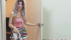 A pervert guy fucked his step mom while she cleaned his room