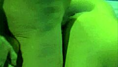 A girl with a great body, tempting and seducing at night