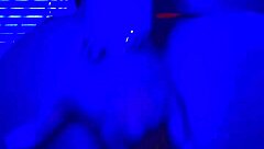 Bleu Room's Solo Anal Finger Fucking Action.