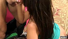 Wankz - Deanna Dare Gives Exciting Handjob With Deepthroat And Facial