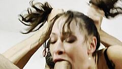 The hot wife made a fool of herself with her cousin, getting intimate