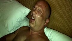 African babe deepthroats big German cock in orgy