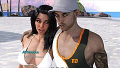 Intertwined erotic game session