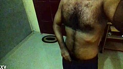 mayan mandev's shaved pussy or hairy? you decide in this nude solo