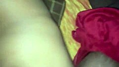 He massages legs, begs for pussy.