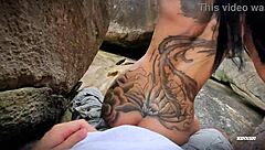 Adorable Girl's Deep Blowjob and Pussy Play in Public POV.