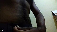 mayan mandev's shaved pussy or hairy? you decide in this nude solo