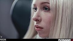 Time Stop Futa Surprise - Huge Tits Brunette Grows Cock Freezes Time And Uses Blonde In Hardcore Fuck