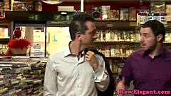 Euro Shoplifter Punished With Double Penetration