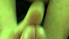 1st Time Prostate Play While Girlfriend Rubs My Big Hard Cock