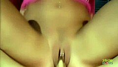 I watch two blonde lesbians fuck a big cock in threesome