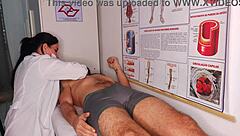 Erection Pops Up In Front Of The Nurse