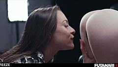 Time Stop Futa Surprise - Huge Tits Brunette Grows Cock Freezes Time And Uses Blonde In Hardcore Fuck