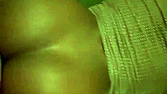 ebony amateur sucks and fucks in bedroom pov