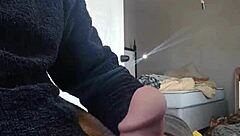 Huge cock Cape Town cumshot scene