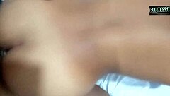 shy innocent woman doesn't like sex with lights on but after getting very hot she receives hard sex that makes her scream and moan