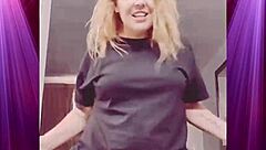 Booty Shaking in Boyfriend's Clothes