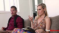 shaving the day for stepmom addie andrews