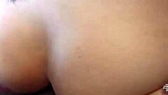My friend cramps my ass when washing clothes