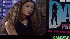 Teen Brunette's Passionate Titty Fuck and Hard Fucking