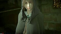 the knight encounters a nun with big boobs and big ass