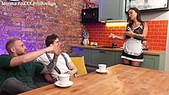 Housewife Monika Fox Punished With Hard Anal DAP DPP DP Monster Buttrose Deepthroat Squirt And Cum In Mouth!