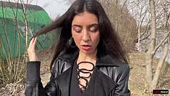 i want to walk through the park with cum on my face, dripping from sucking big cock in leather shoes