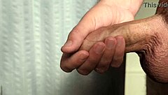 Morning Light Cumshot in Close-Up Homemade Solo Action