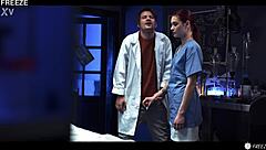 mad scientist freeze fucks young lab partner - sexy matty mila gets remote controlled and squirts