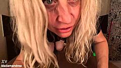 My unusual new sex toy for my prolapse pussy