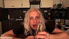 My unusual new sex toy for my prolapse pussy