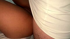 My husband made me a massage and fucked me hard