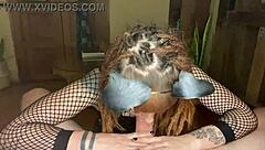 Cute racoon cosplayer got her pussy fingered and smashed