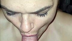 Girl in a cowboy suit seduces and engages passionately