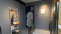 Interracial anal sex with a well-endowed black man
