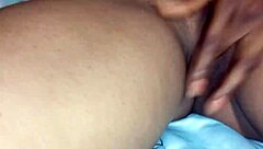 Sexy Babe with Small Waist Gets Fingered on Bed