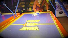 Anal sex as a prize for a guy who often loses to girls at video games