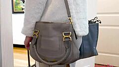 Inked brunette hottie parker skyes intensely rubs her pussy and sucks monster cock