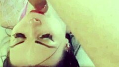 Amateur records deep throat after university, intimate 1on1