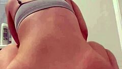 An American guy fucked his hot exchange student girlfriend hard