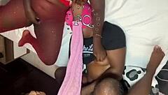 Imagine the Stepmom and Daughters Exploring Each Other Softly. Their Lesbian Threesome Ends with Strapon Fucking.